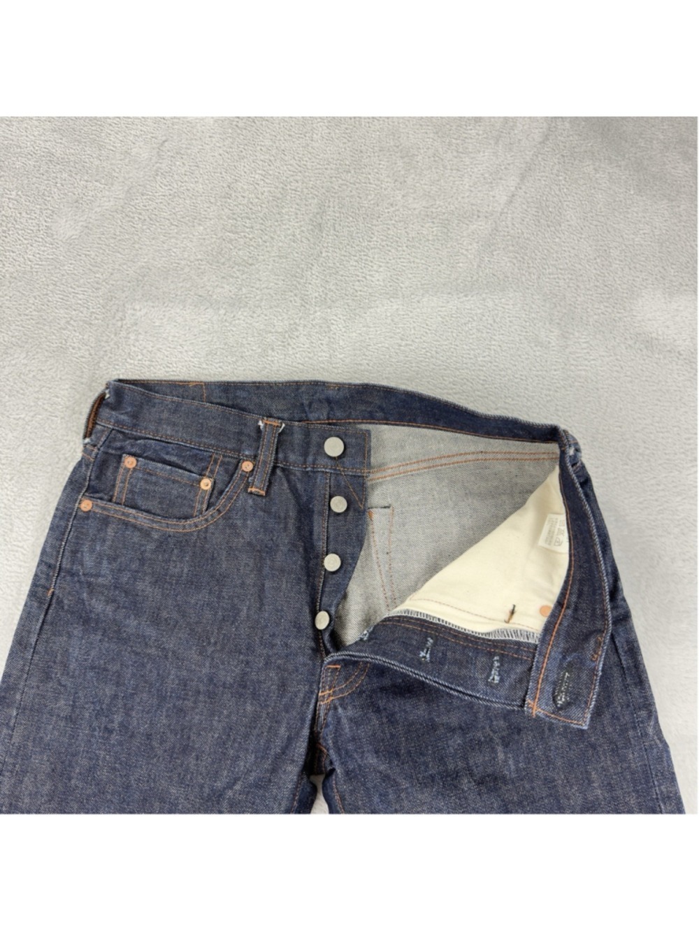 Studio D'Artisan Men's Jeans Red Selvedge Back Embroidery Size 31x25 - Picture 7 of 10